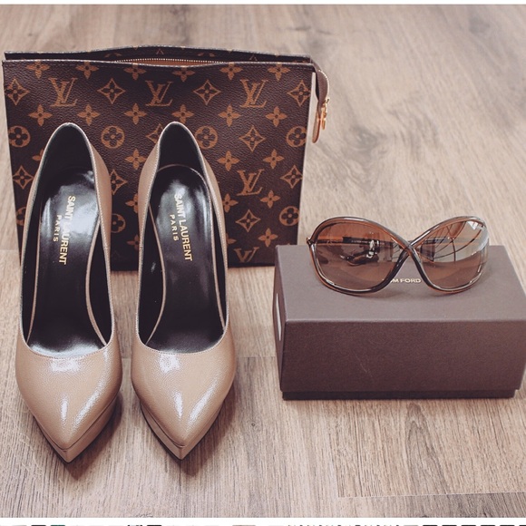 Yves saint laurent platform heels - Picture 5 of 12